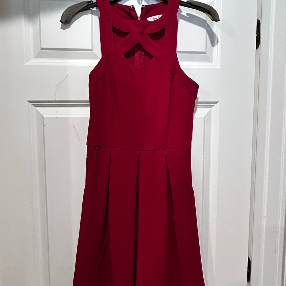 Speechless Vibrant Red Dress
